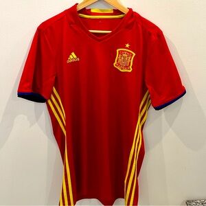 Spain Euro 2016 Home Jersey – Adidas Official Replica